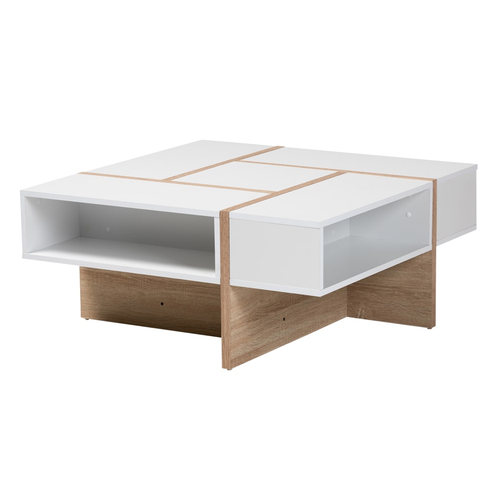 Baxton Studio Modern Coffee Table, 15-3/4"H x 34-7/16"W