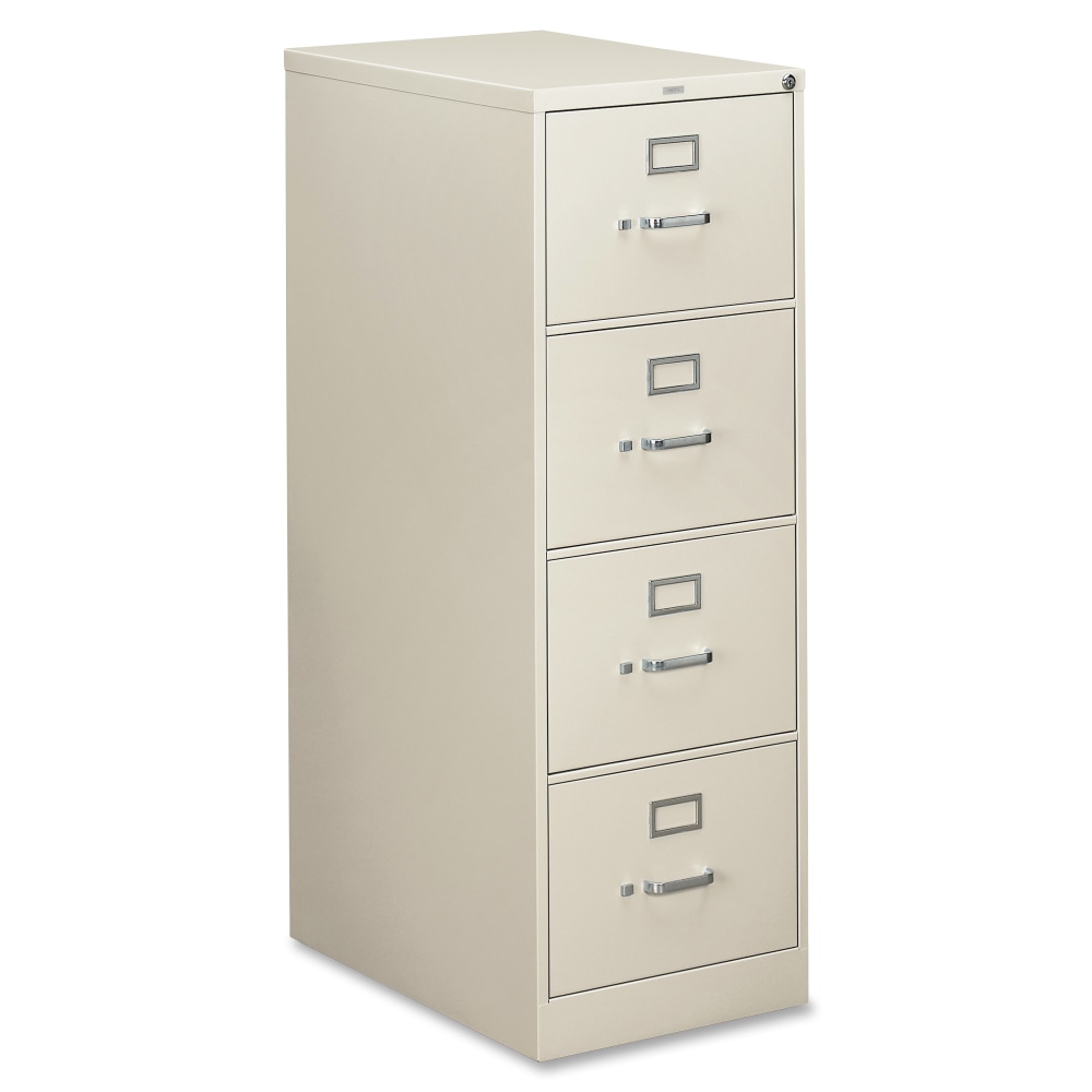 HON® 310 26-1/2"D Vertical 4-Drawer Legal-Size File Cabinet,