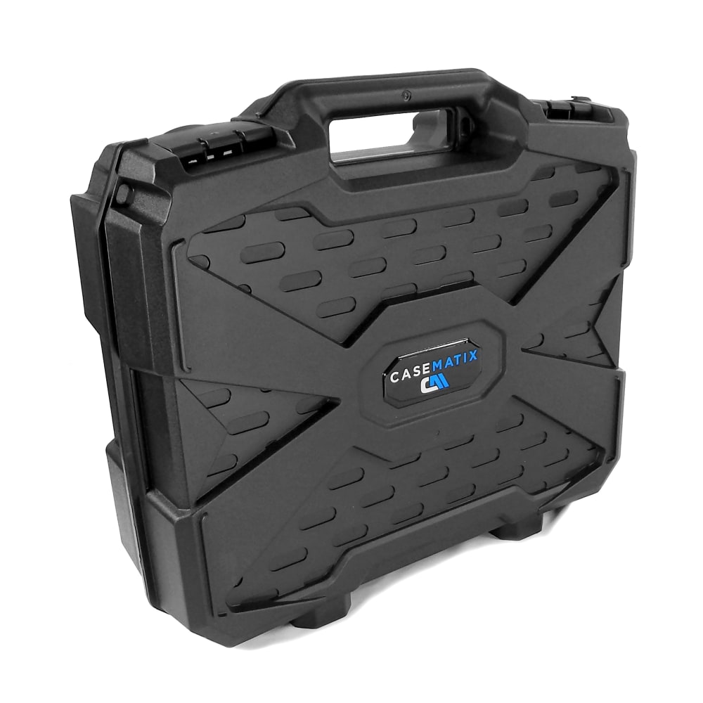 CaseMatix Hard Shell Case, 6”H x 13”W x