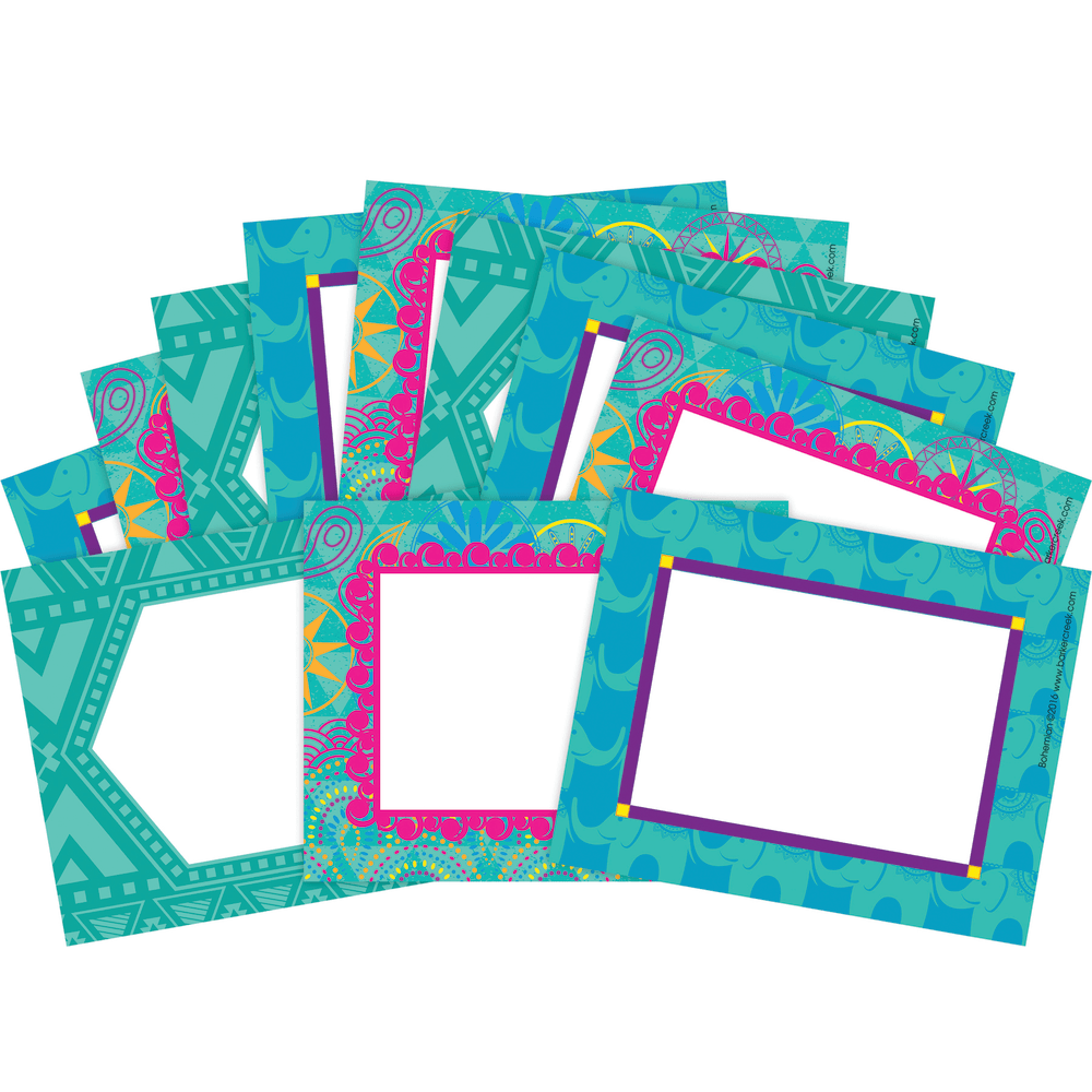 Barker Creek Name Badges/Self-Adhesive Labels, 3 1/2" x