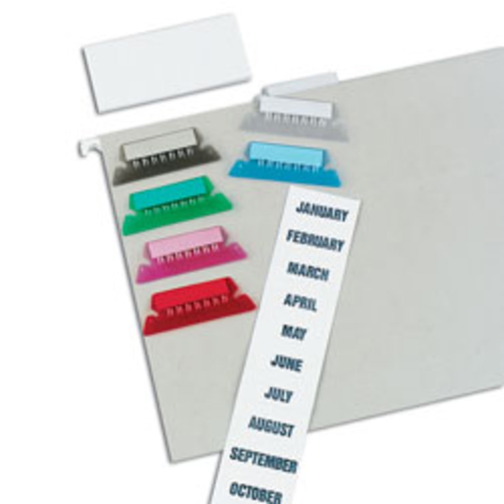 Pendaflex® Hanging File Folder Plastic Tabs, Blue, Pack