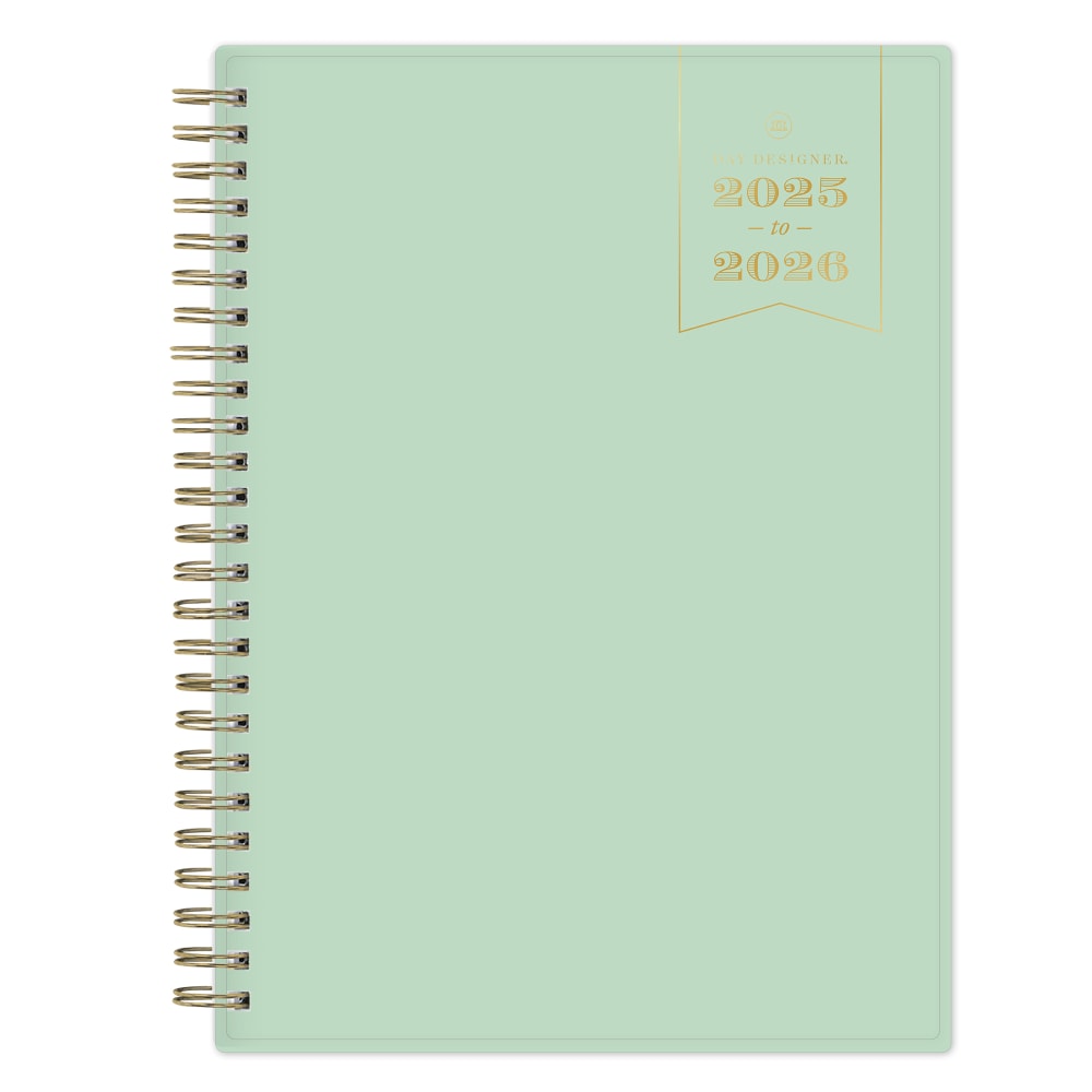 2025-2026 Day Designer Weekly/Monthly Academic Planner, 5-7/8” x