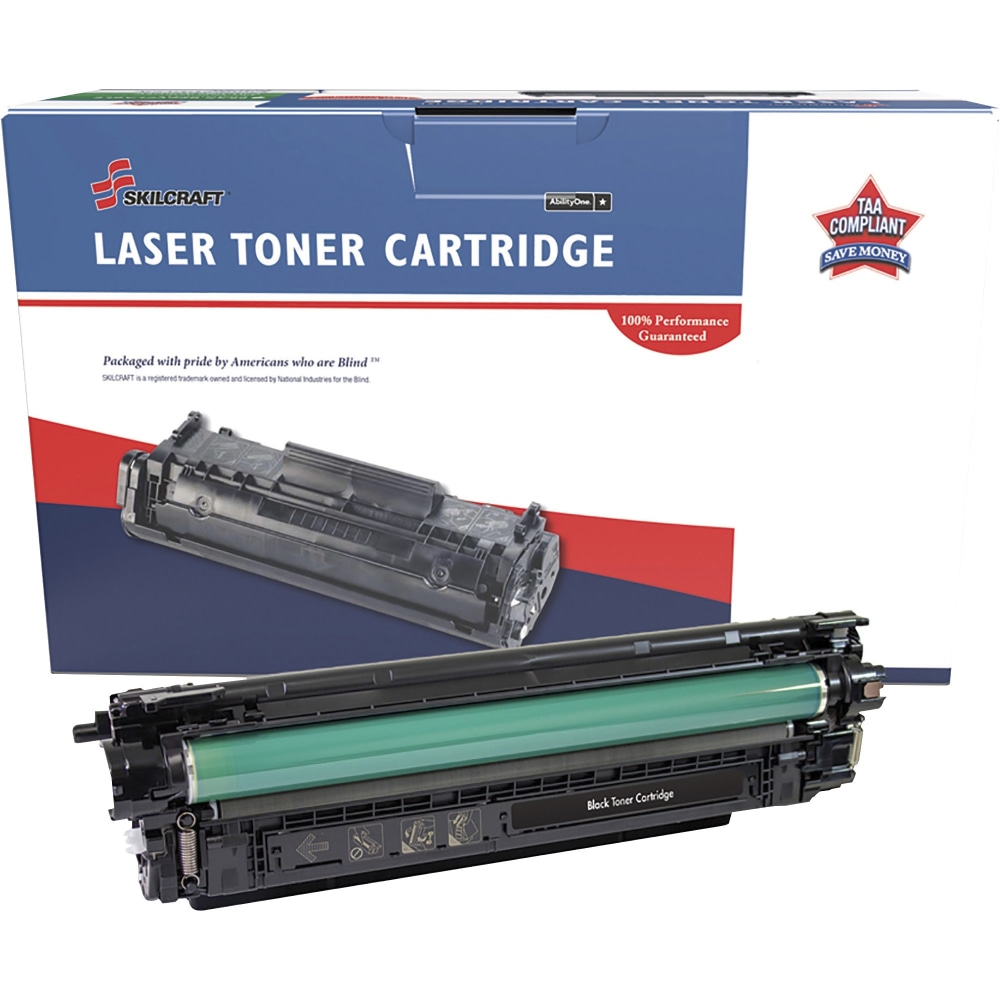 SKILCRAFT® Remanufactured Laser Toner Cartridge 655A - Black