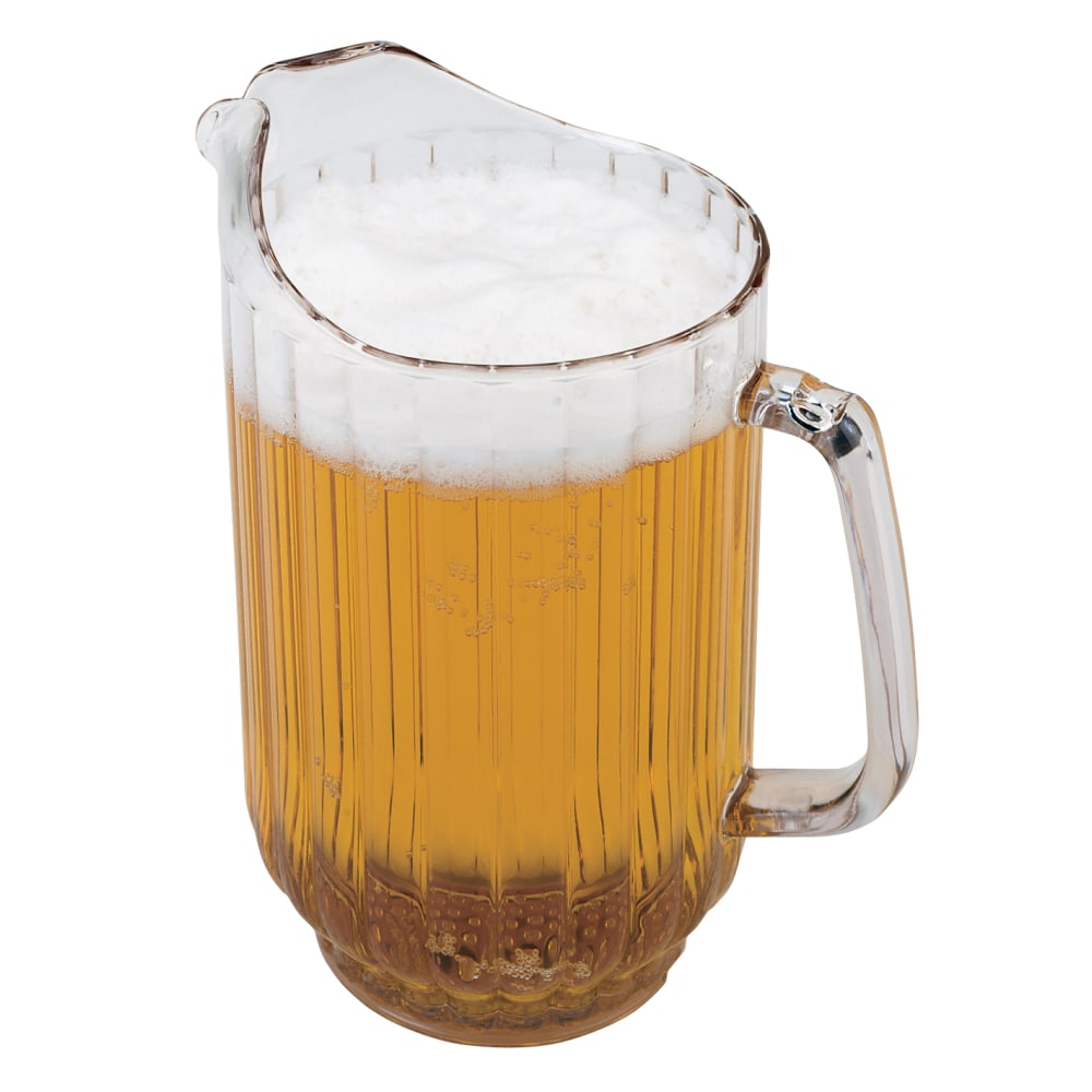 Cambro Camwear® Pitchers, 48 Oz, Clear, Pack Of