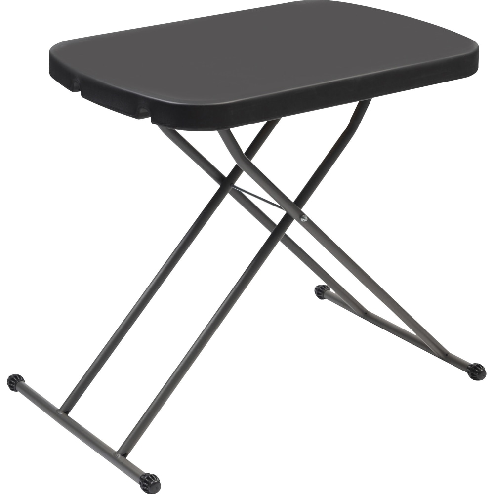 Iceberg IndestrucTable Small Space Personal Table, Black