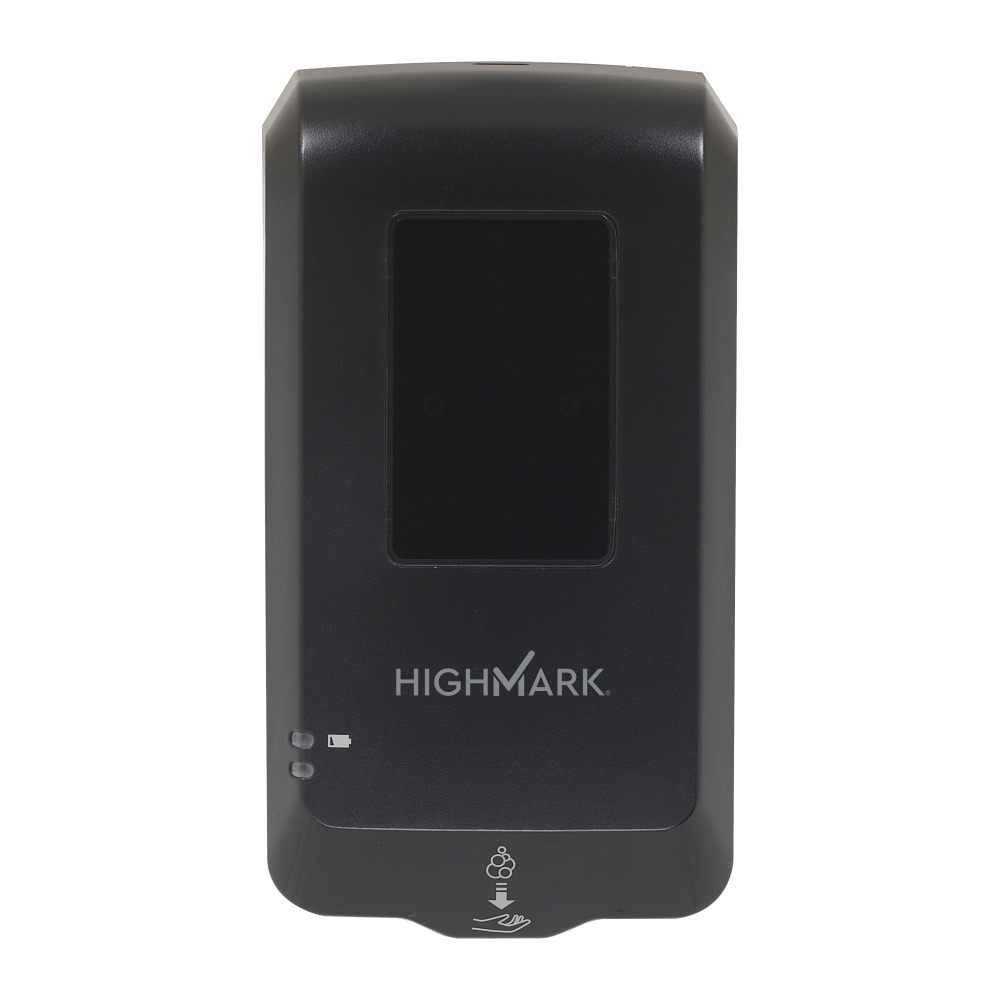 Highmark Automated Soap & Sanitizer Dispenser, Black