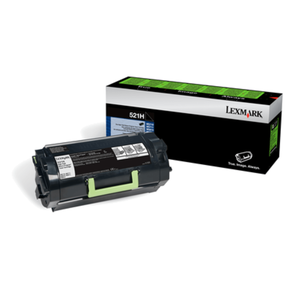 Lexmark™ 52D1H0L Black High Yield Toner Cartridge For