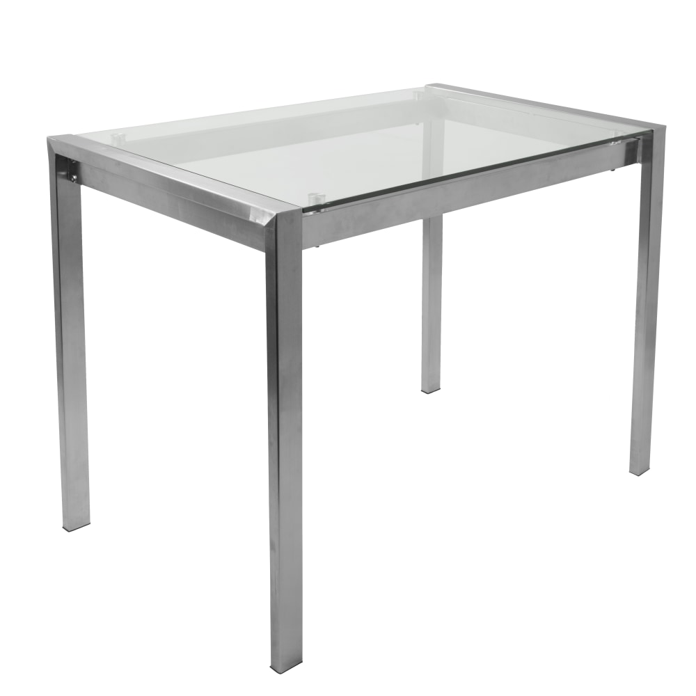 Lumisource Fuji Contemporary Counter Table, Rectangular,