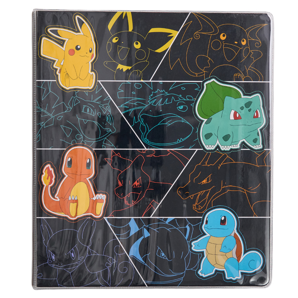 Pokemon 3-Ring Licensed 1 Inch Vinyl Binder, 11.5"H