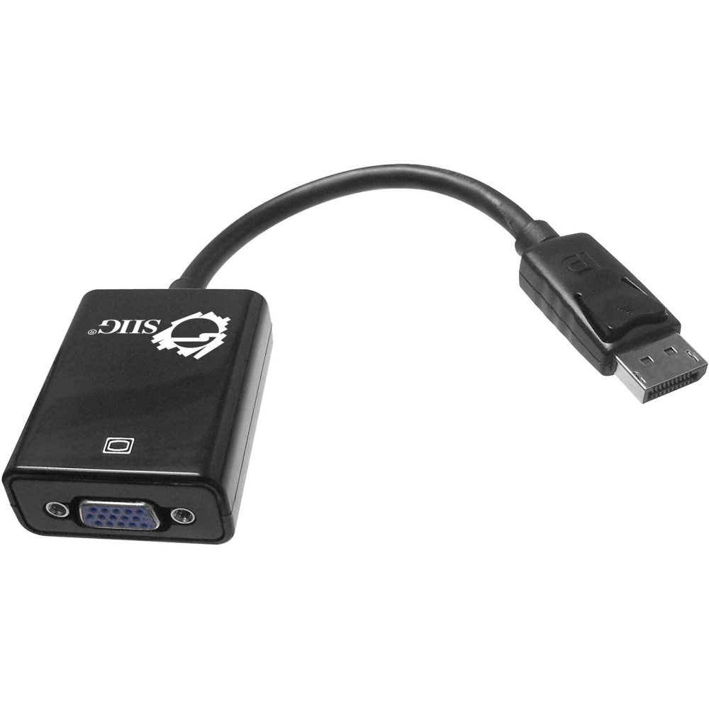 SIIG DisplayPort to VGA Adapter - DisplayPort Male