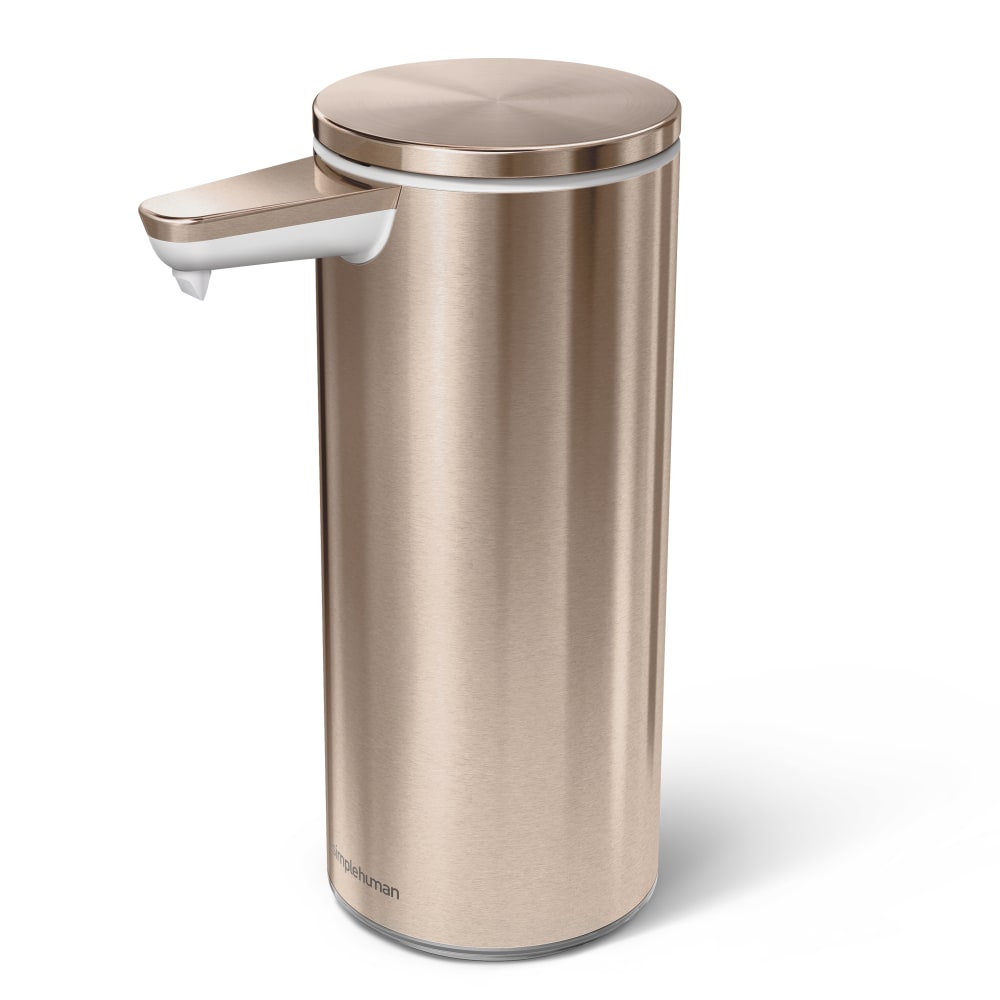 simplehuman Touch-Free Rechargeable Sensor Liquid Soap and Hand