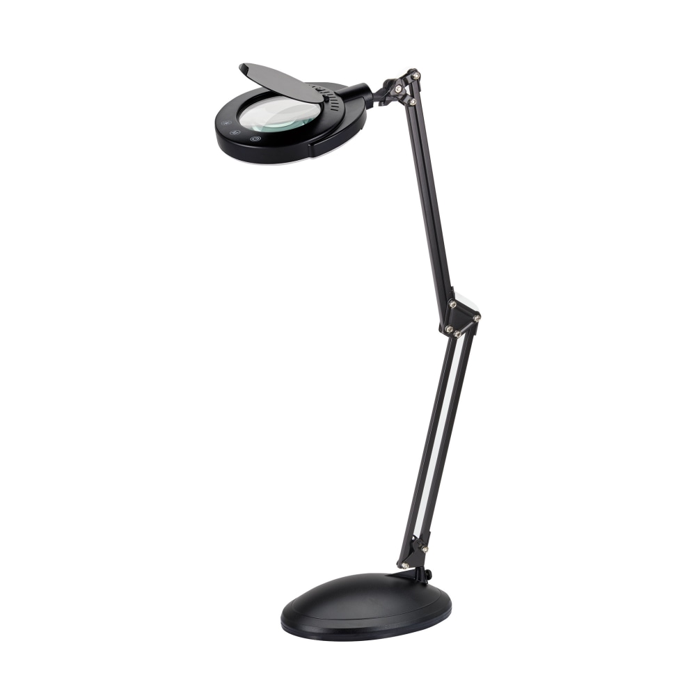 Realspace™ Bretino LED Magnifier Desk Lamp With Mounting