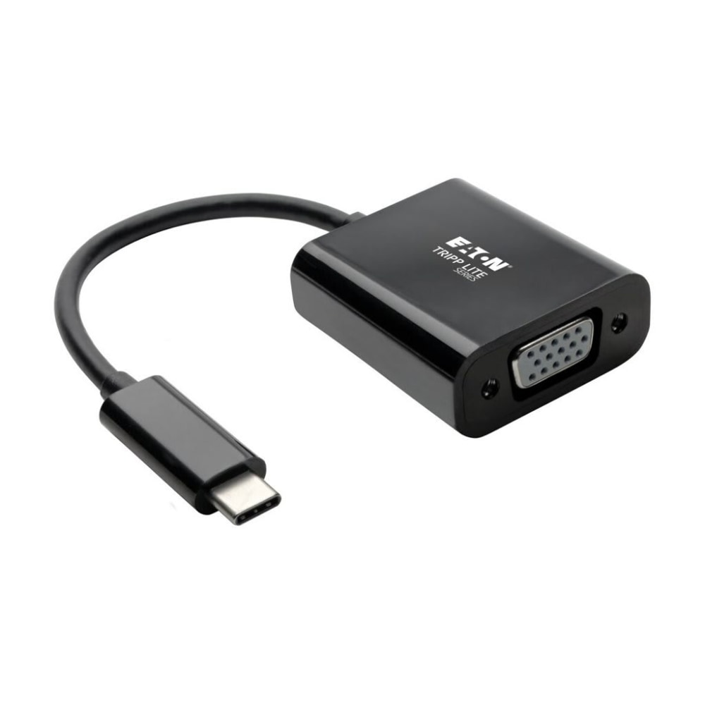 Tripp Lite USB C to VGA Adapter Converter,