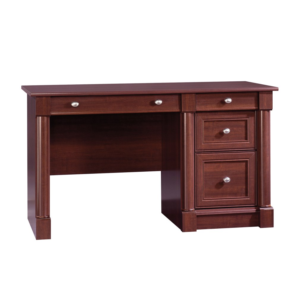 Sauder® Palladia 54"W Computer Desk, Select Cherry