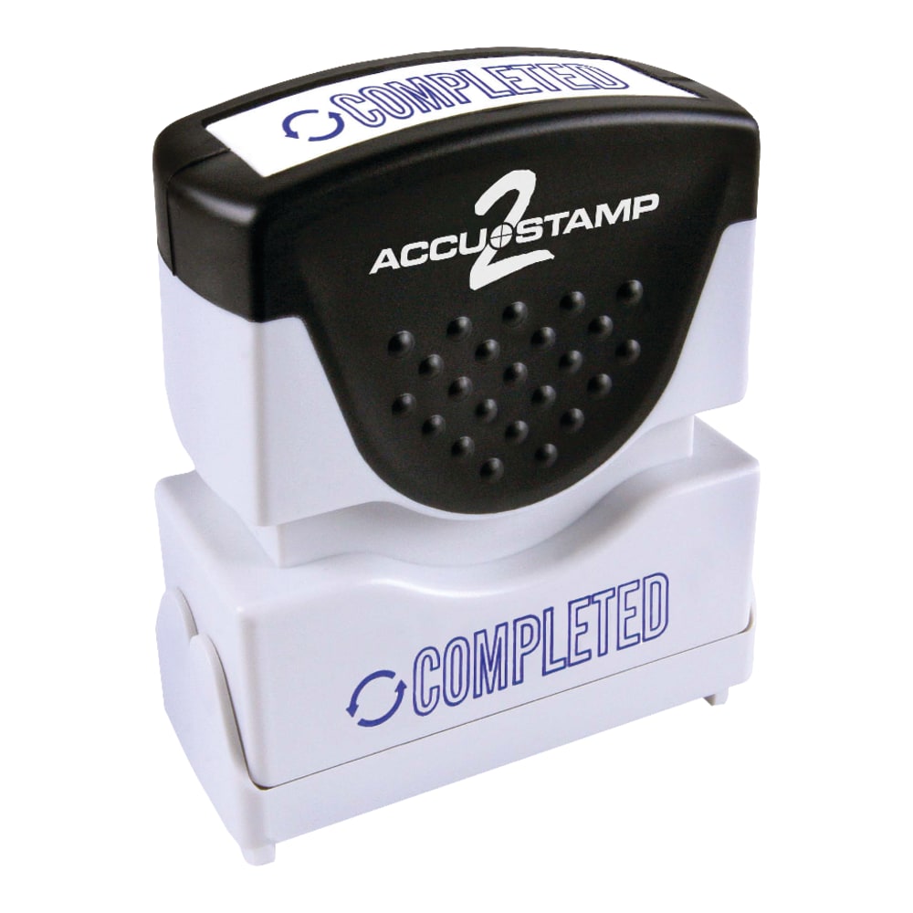 AccuStamp2 Completed Stamp, Shutter Pre-Inked One-Color COMPLETED
