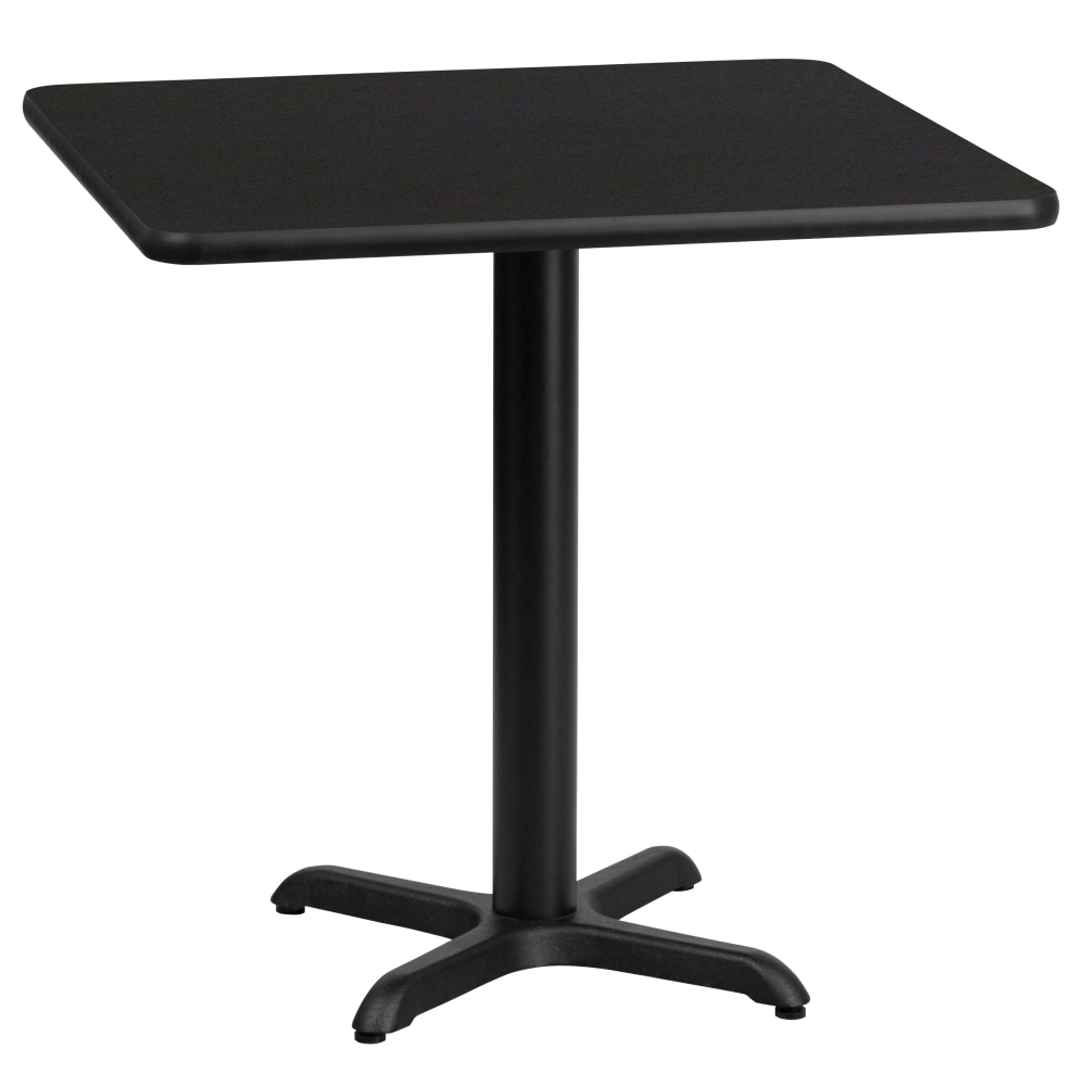 Flash Furniture Square Table With X-Style Base, 31-1/8"H