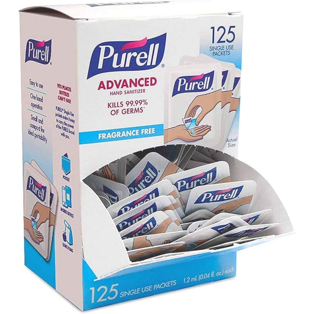 PURELL SINGLES™ Advanced Gel Hand Sanitizer Packets, 1.2