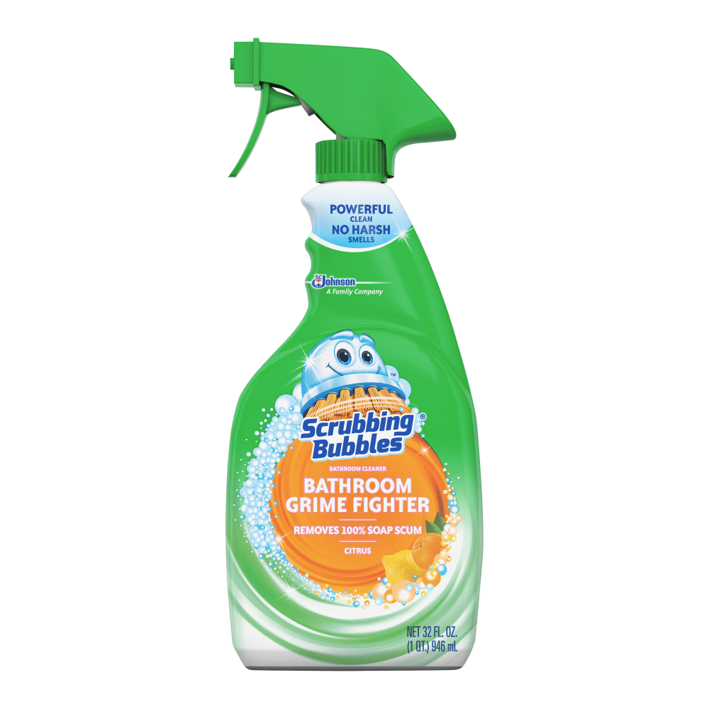 Scrubbing Bubbles® Foaming Bathroom Cleaner, Citrus Scent, 32
