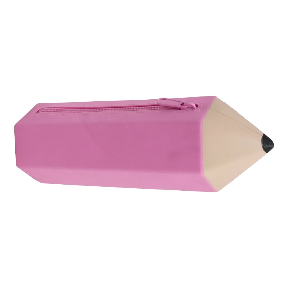 Office Depot® Brand Pencil-Shaped Silicone Pencil Pouch,