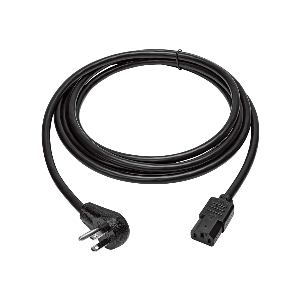 Eaton Tripp Lite Series Computer Power Cord, Right-Angle