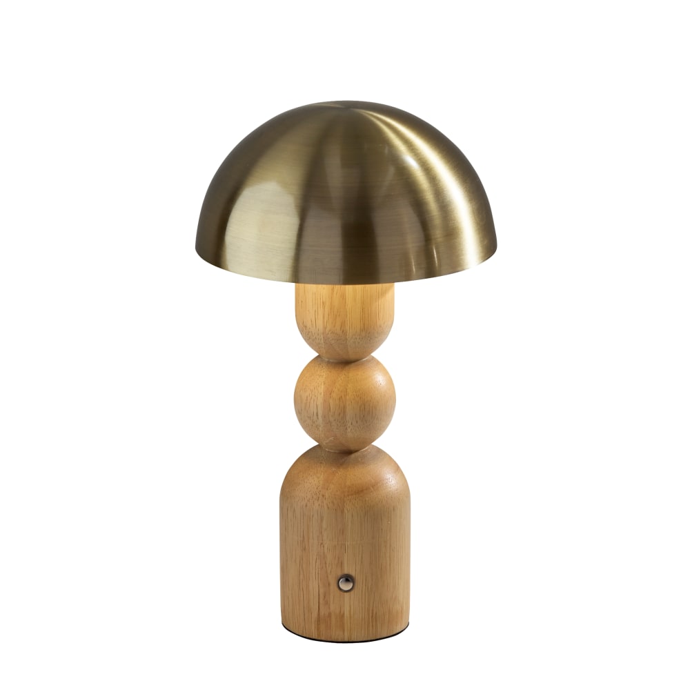 Adesso Connie LED Cordless Table Lamp, Natural with