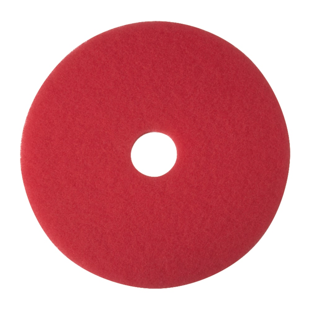 Niagara™ 5100N Buffing Floor Pads, 14" Diameter, Red,