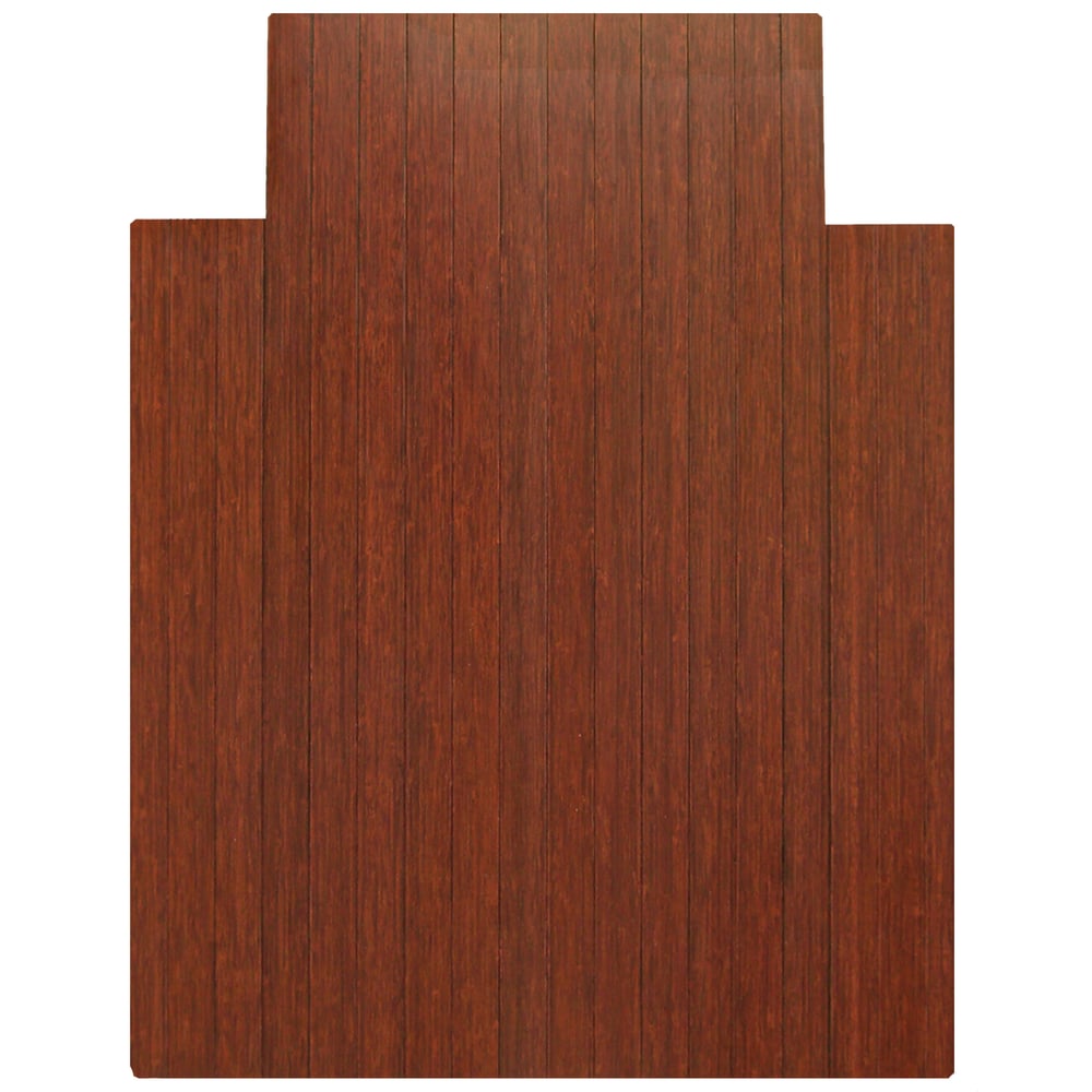 Anji Mountain Bamboo Roll-Up Chair Mat, 36" x