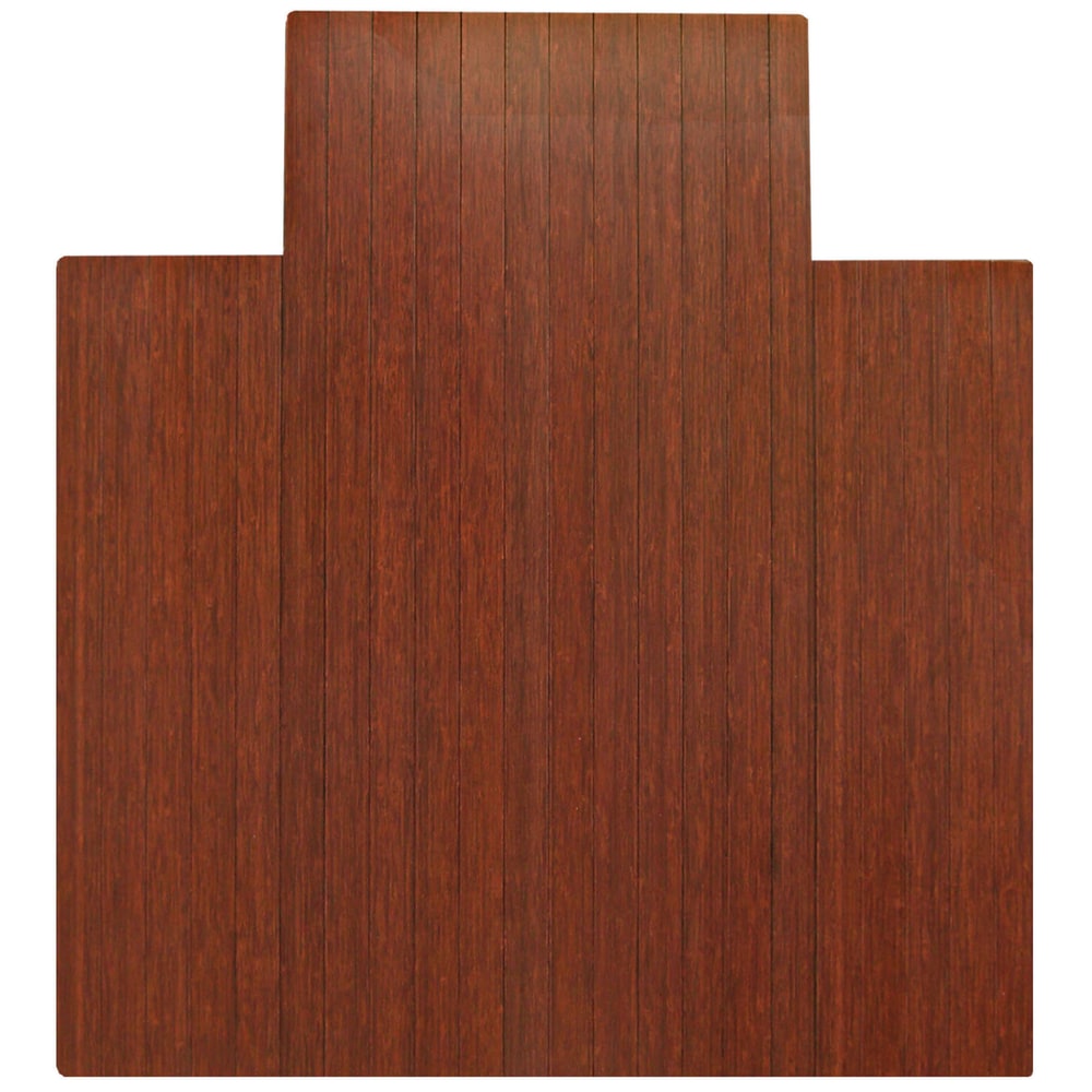 Anji Mountain Bamboo Roll-Up Chair Mat, 44" x
