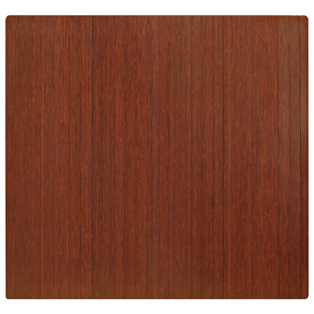Anji Mountain Bamboo Roll-Up Chair Mat, 48" x