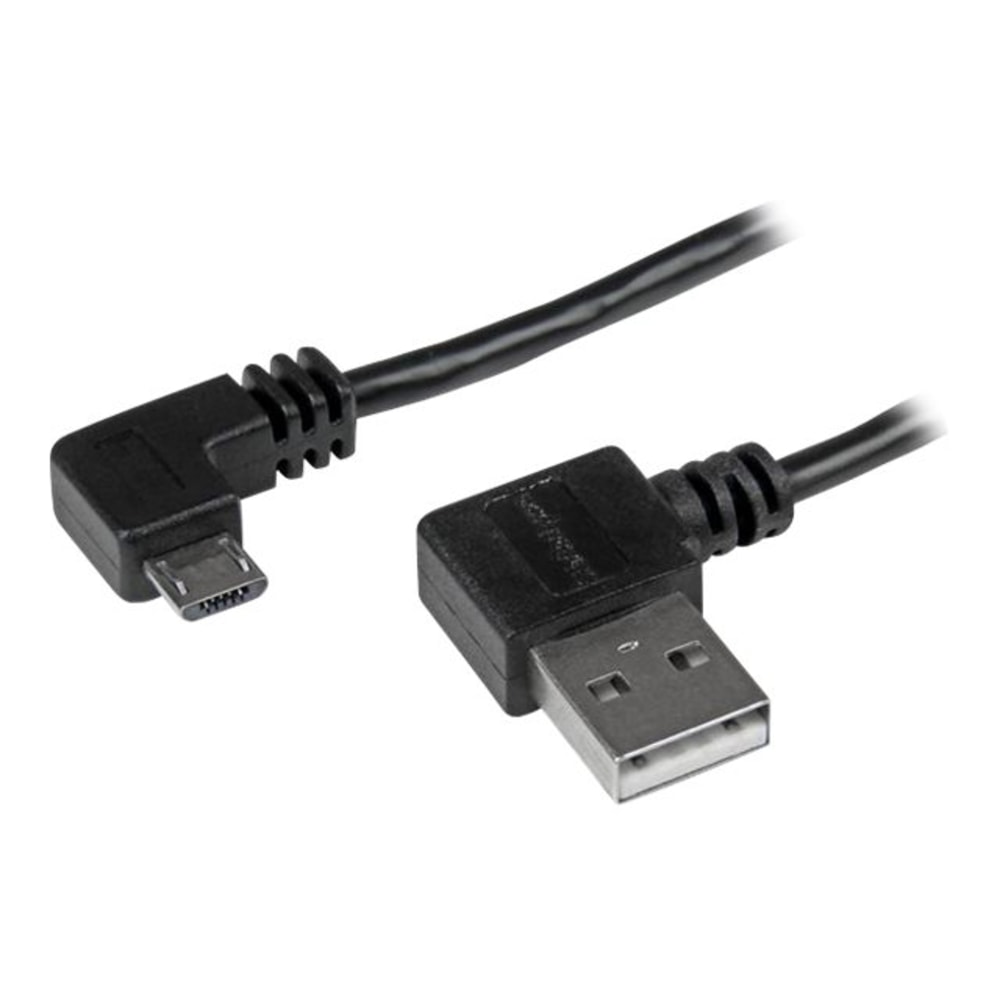 StarTech.com 2m 6 ft Micro-USB Cable with Right-Angled