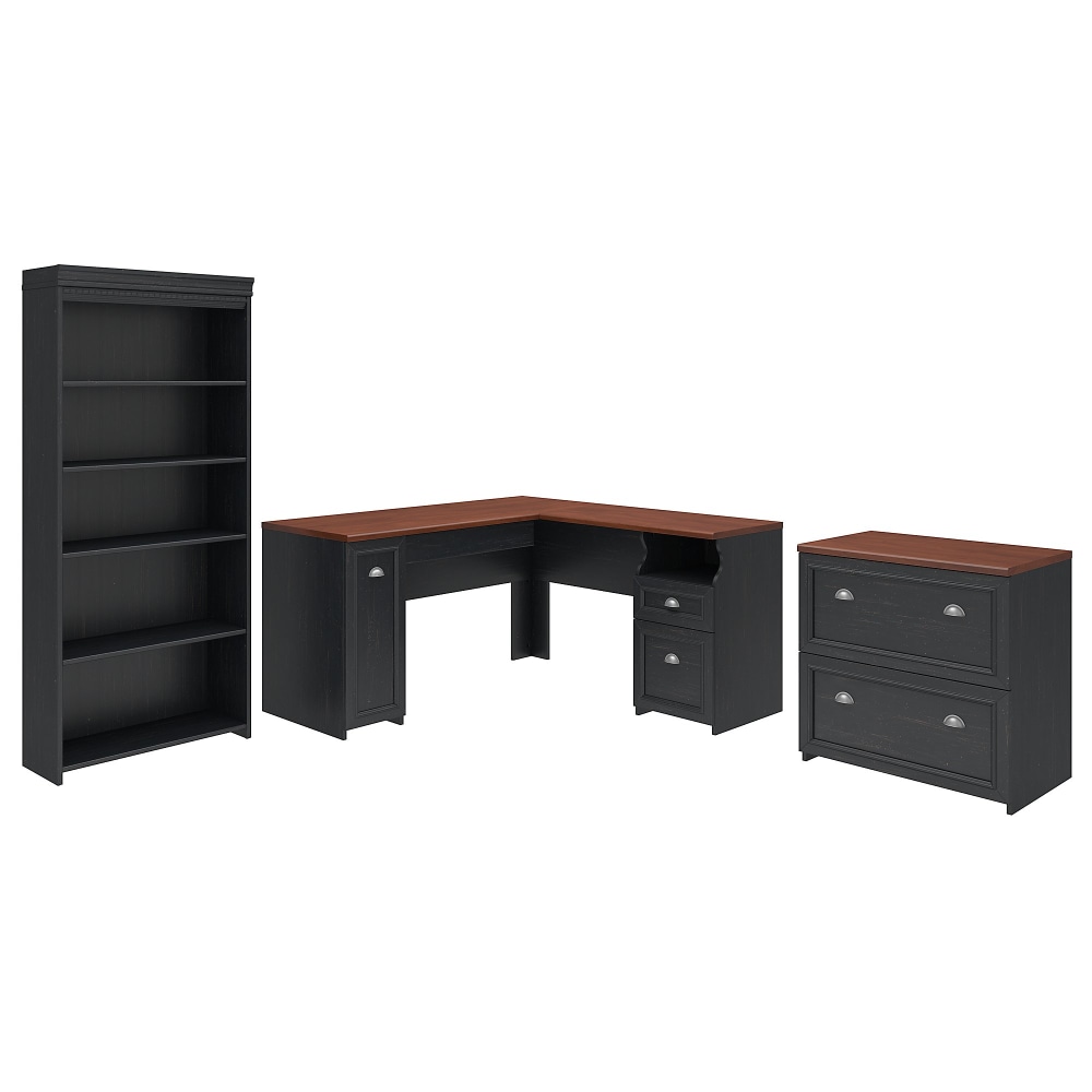 Bush Business Furniture Fairview 60"W L-Shaped Corner Desk