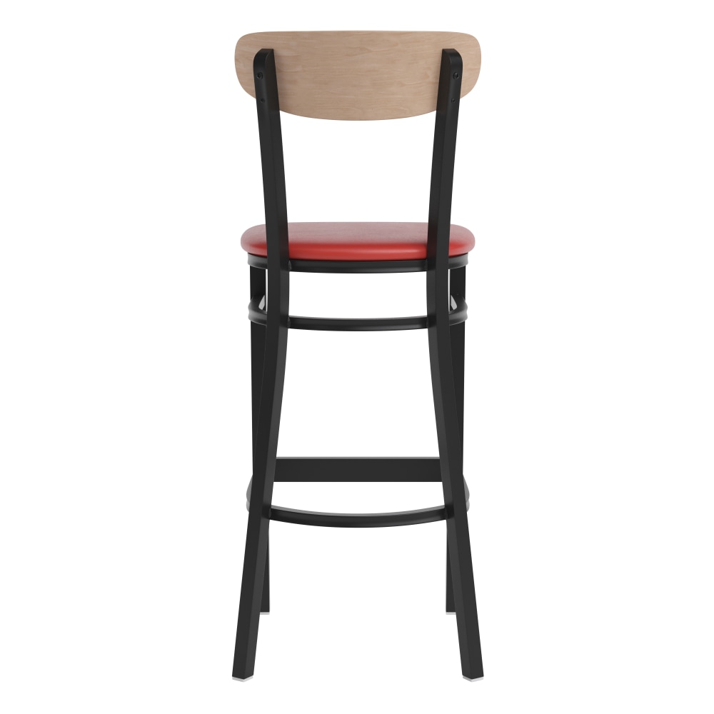 Flash Furniture Wright Steel/Vinyl Commercial-Grade Barstool With