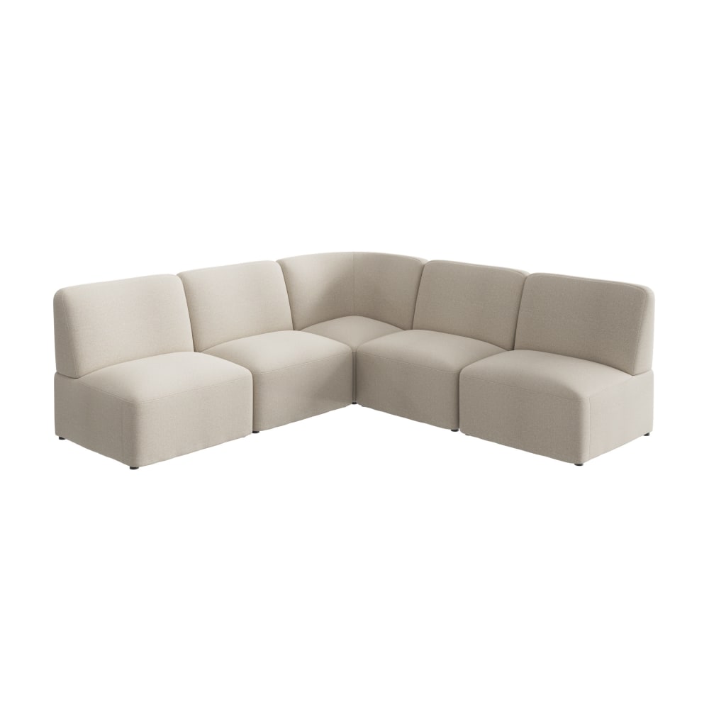 Bush Business Furniture Assemble Modular 5 Seater L