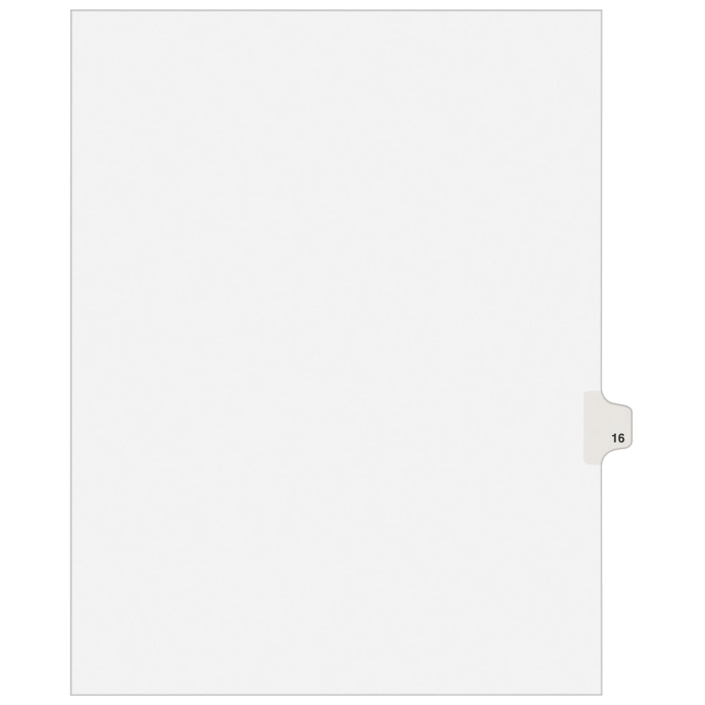 Avery® Individual Legal Dividers Avery® Style, Letter Size,