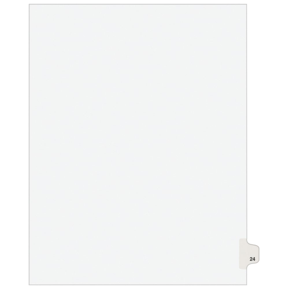 Avery® Individual Legal Dividers Avery® Style, Letter Size,