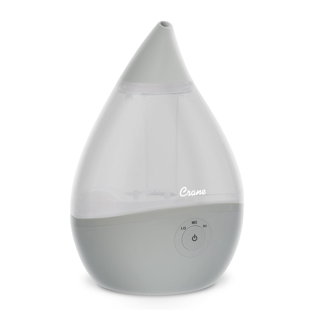 Crane Droplet Ultrasonic Cool Mist Humidifier, 0.5 Gallons,