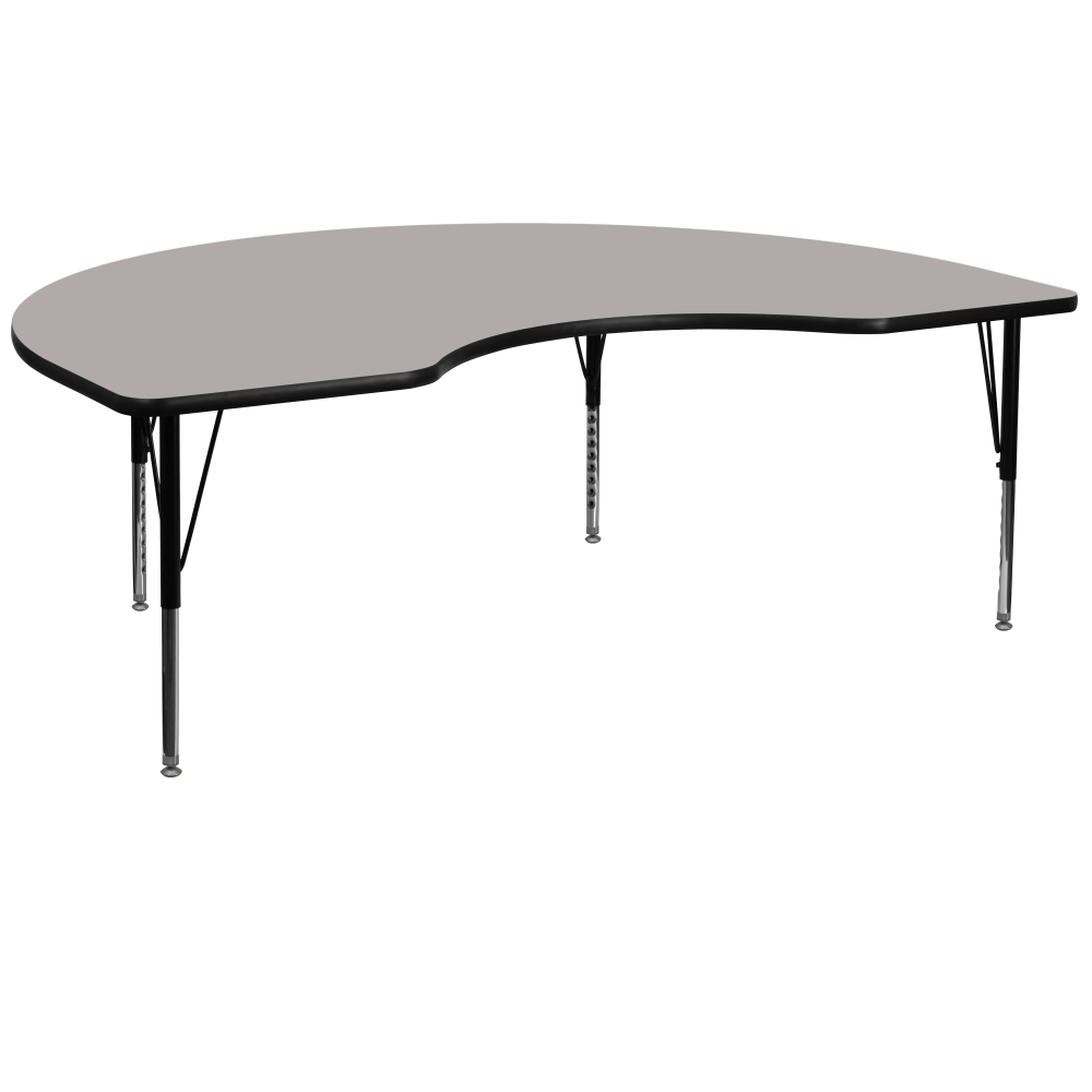 Flash Furniture High-Pressure Laminate Kidney Activity Table With