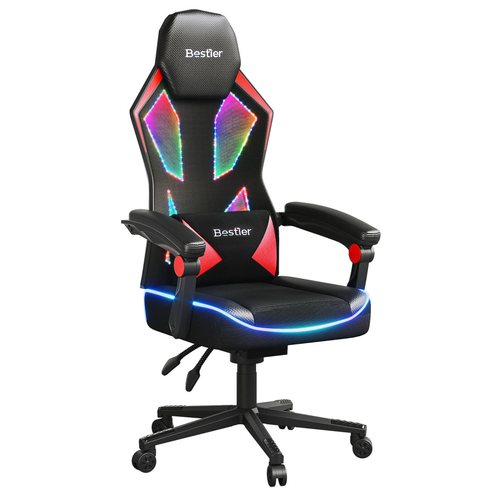 Bestier Ergonomic Gaming Chair With Integrated LED Lights,