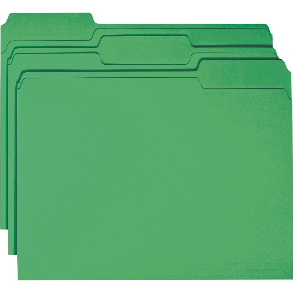 Smead® Color File Folders, With Reinforced Tabs, Letter