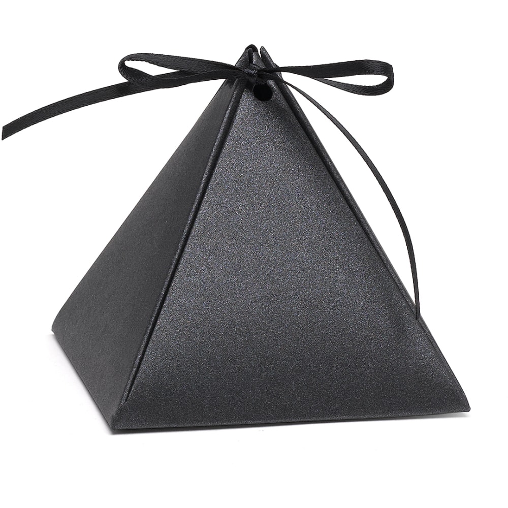 Taylor Party, Event And Ceremony Pyramid Treat/Favor Boxes,