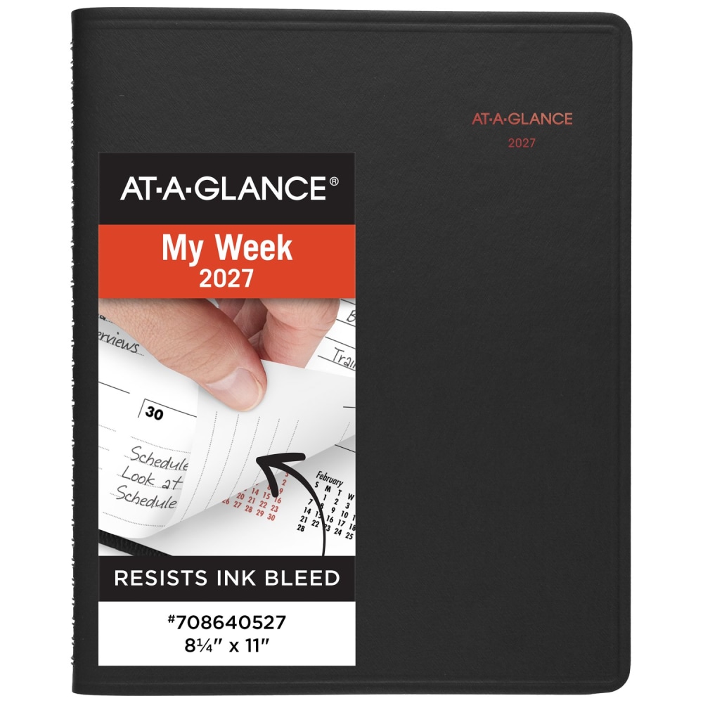 AT-A-GLANCE® 800 Range 2027 Weekly Monthly Planner, Large,