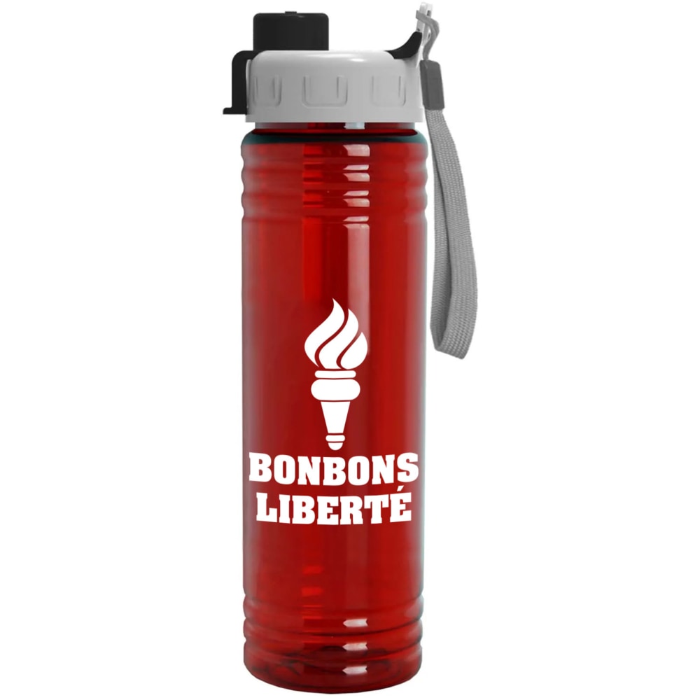 Custom 24oz Slimfit Upcycle rPET Bottle w/ Quick