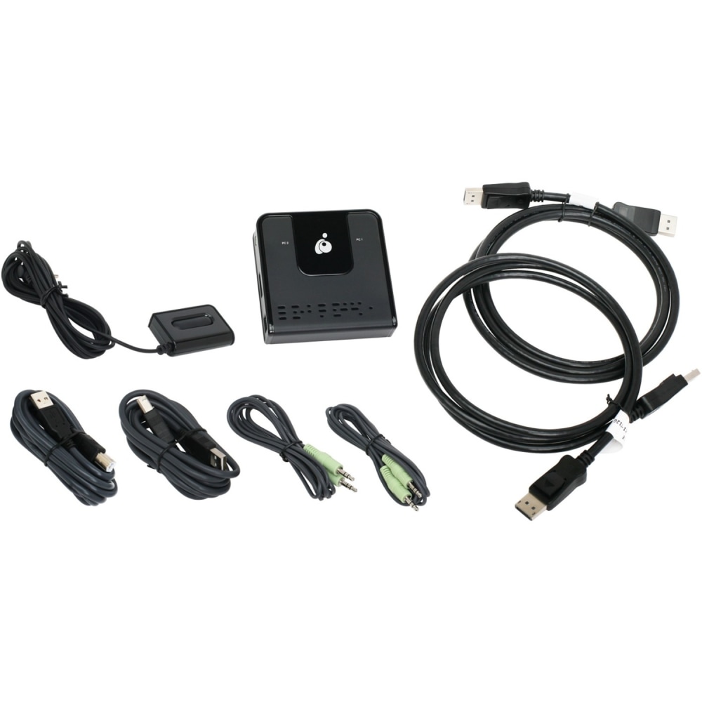 IOGEAR 2-Port DisplayPort KVM - 2 Computer(s) -