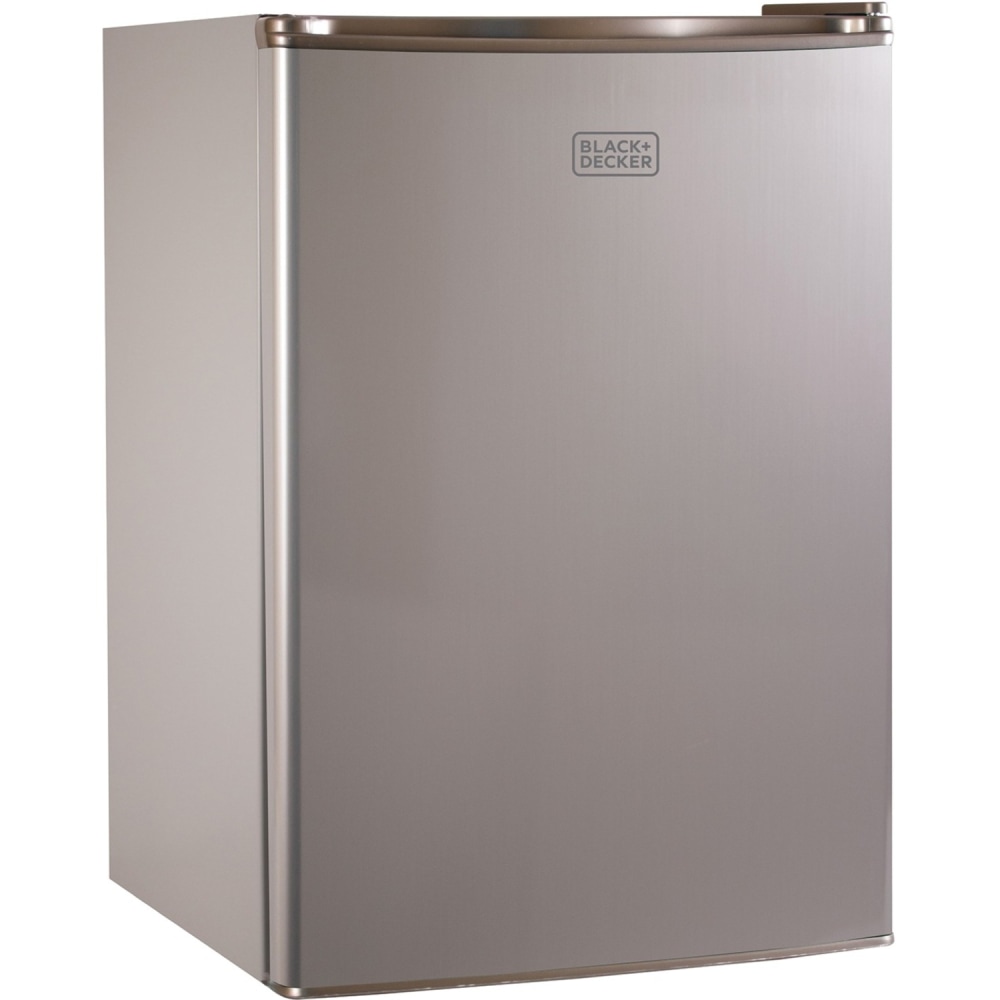 Black+Decker BCRK25W Refrigerator/Freezer, 2.5 Cu Ft, Black