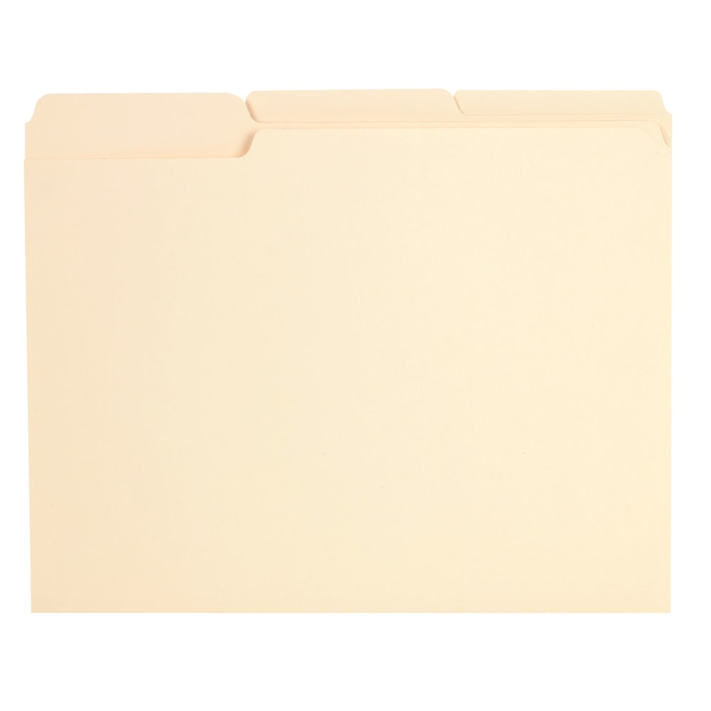 Office Depot Brand Manila File Folders 34 Expansion Straight