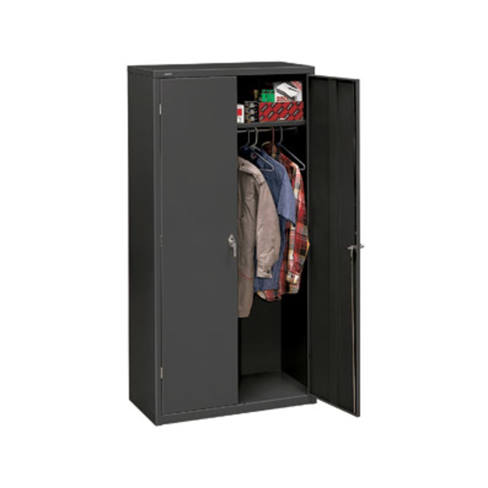 Bestier 72 H 6 Shelf Storage Cabinet With Doors White K600676CJCWH