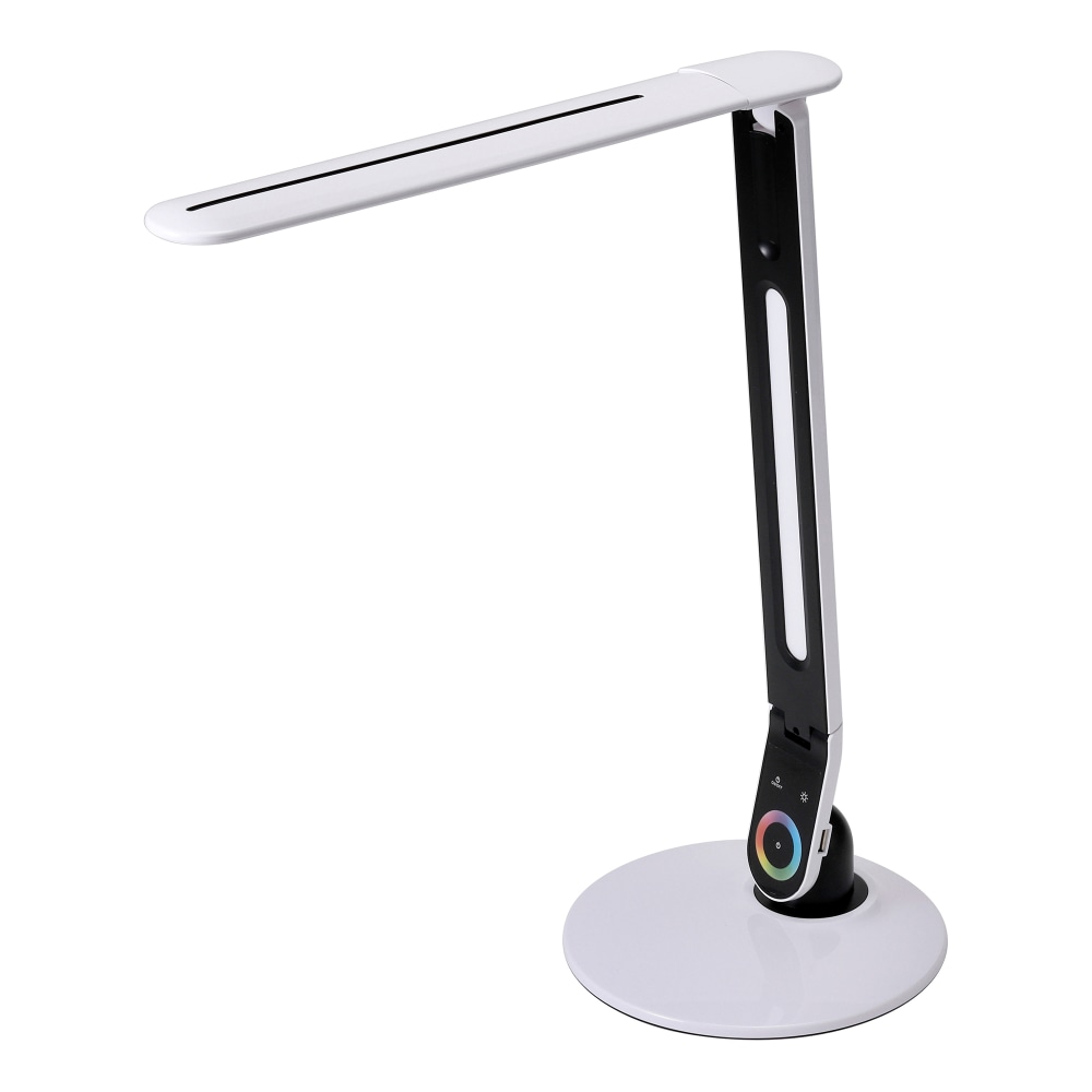 Realspace Kessly LED Desk Lamp With USB Port 17 H White