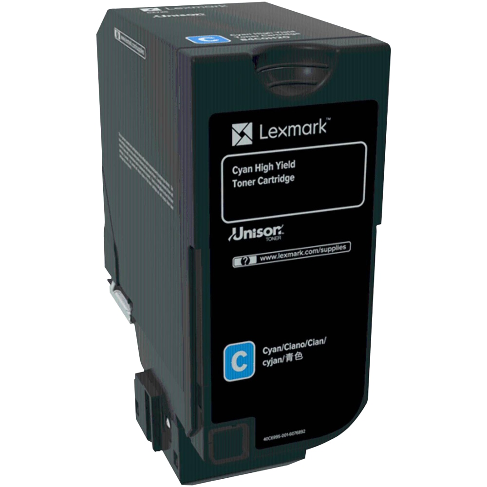 Lexmark Unison 735 Original Laser Toner Cartridge Cyan 1 Each 5000