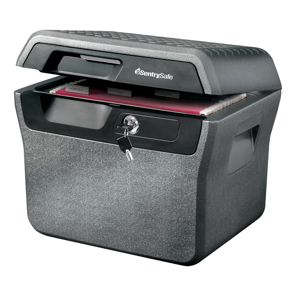 Sentry Safe Digital FireWater Chest 0.36 Cu Ft Gray - Office Depot