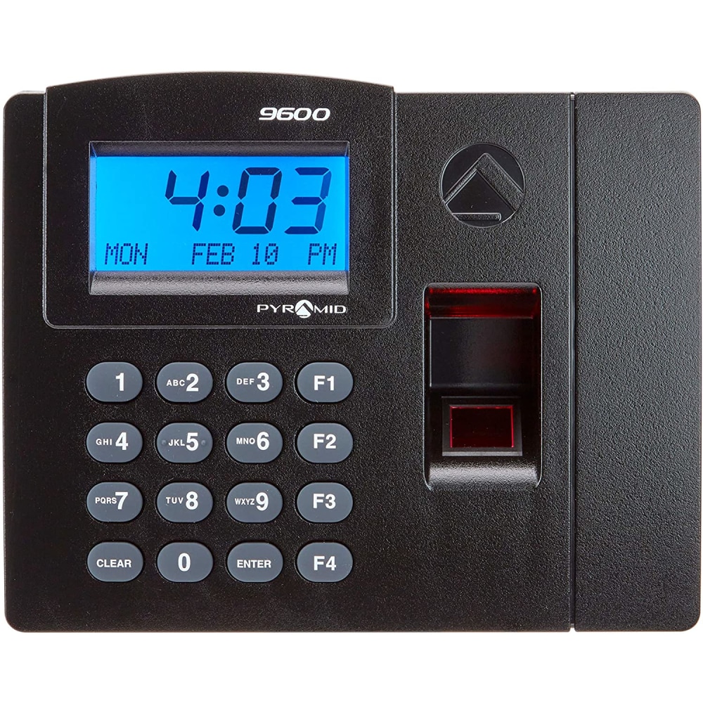 Lathem 2100 HD Heavy Duty Thermal Print Time Clock Gray - Office Depot